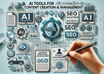 AI content creation and management