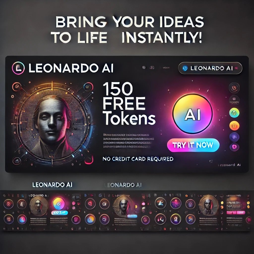 Leonardo ai, your ideas to life instantly!